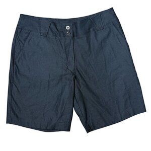 Nike Dri-Fit Shorts Flat Front Black Size 8 Medium